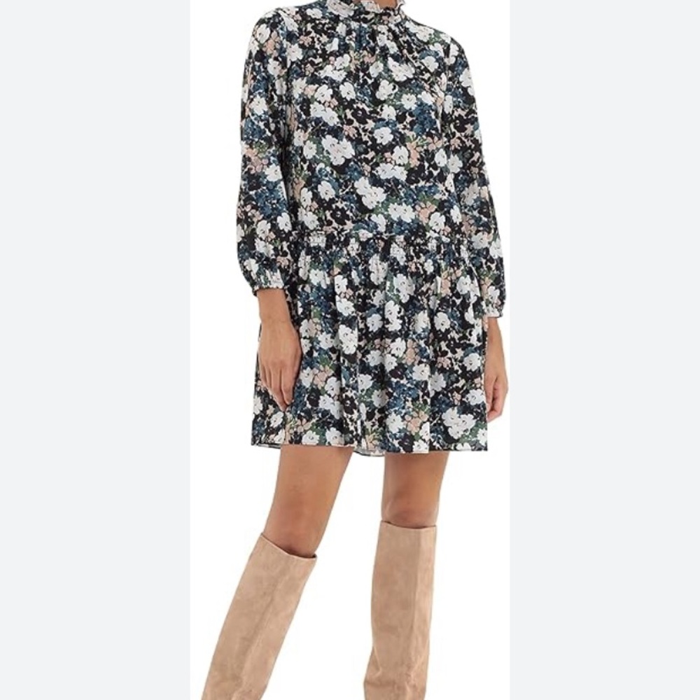 Donna Morgan Multicolor Floral Dress